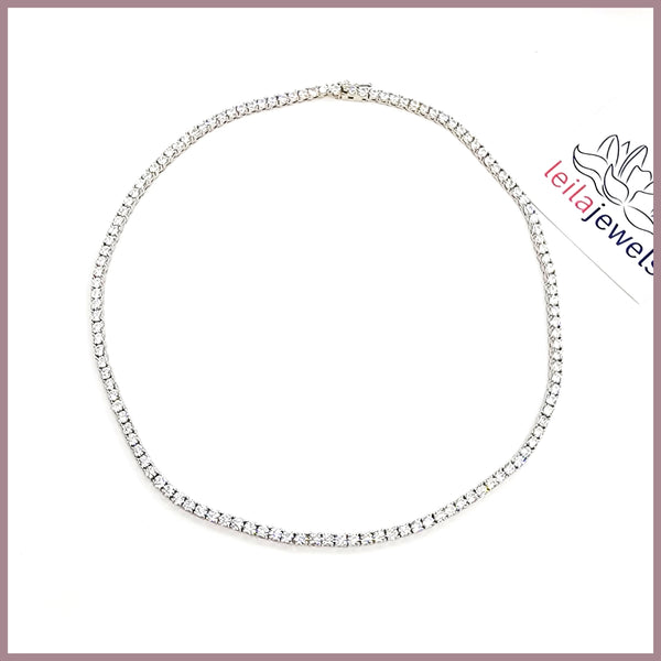 Tennis Necklace - Leila Jewels