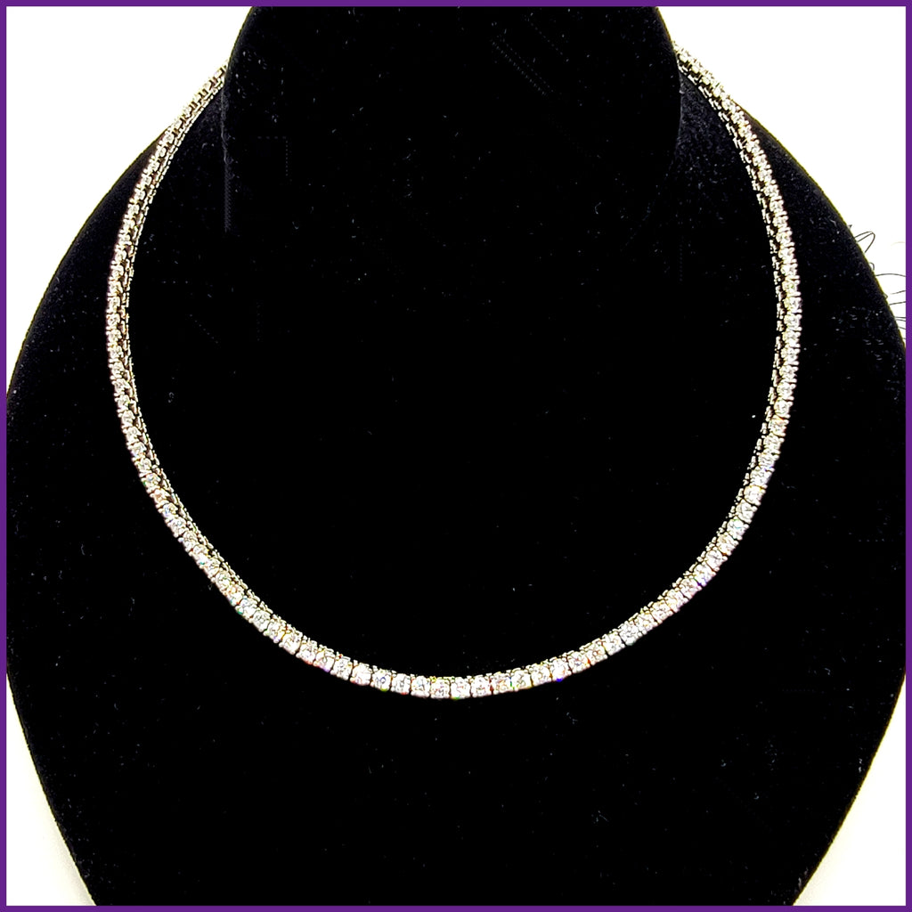 Tennis Necklace - Leila Jewels