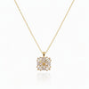 Starburst Cluster Pendant Necklace - Gold Vermeil - Leila Jewels