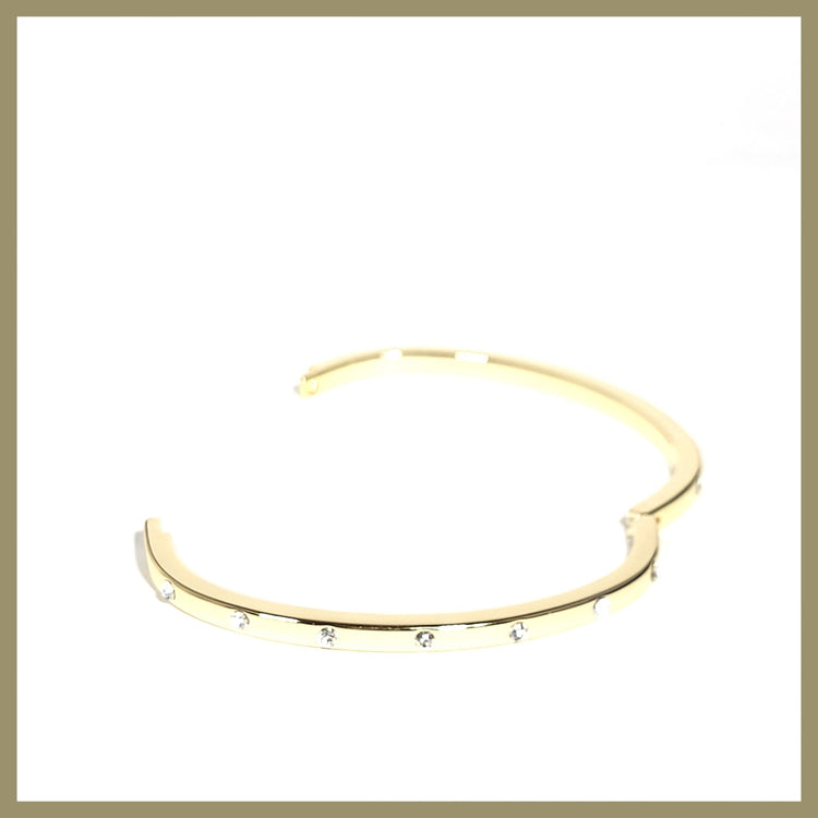 Skinny Studded Bangle - Leila Jewels