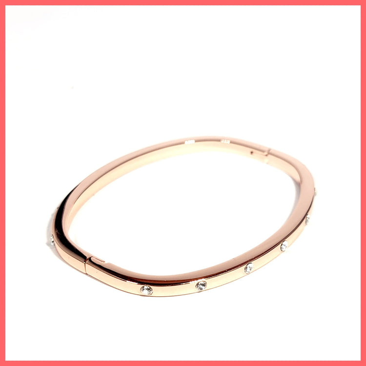 Skinny Studded Bangle - Leila Jewels