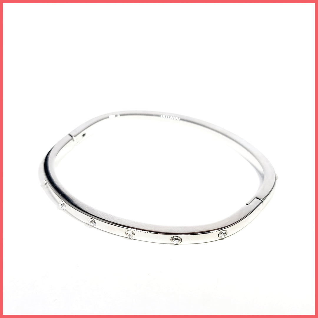 Skinny Studded Bangle - Leila Jewels