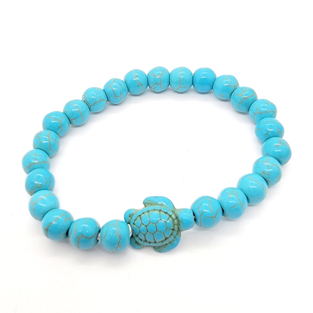 Turquoise Turtle Bracelet - Leila Jewels