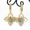 Venetian Flower Drop Earrings - Leila Jewels