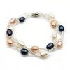 Woven Pearl Bracelet - Leila Jewels