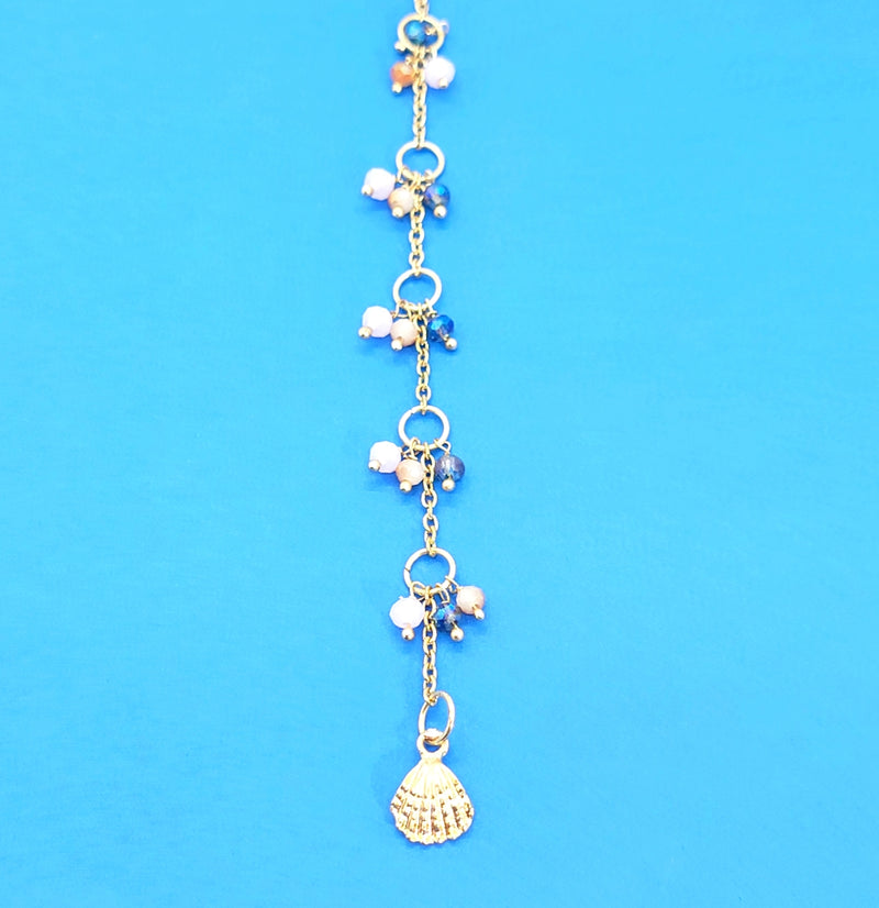 Ocean Drops Y Necklace - Leila Jewels