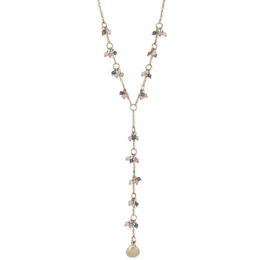 Ocean Drops Y Necklace - Leila Jewels
