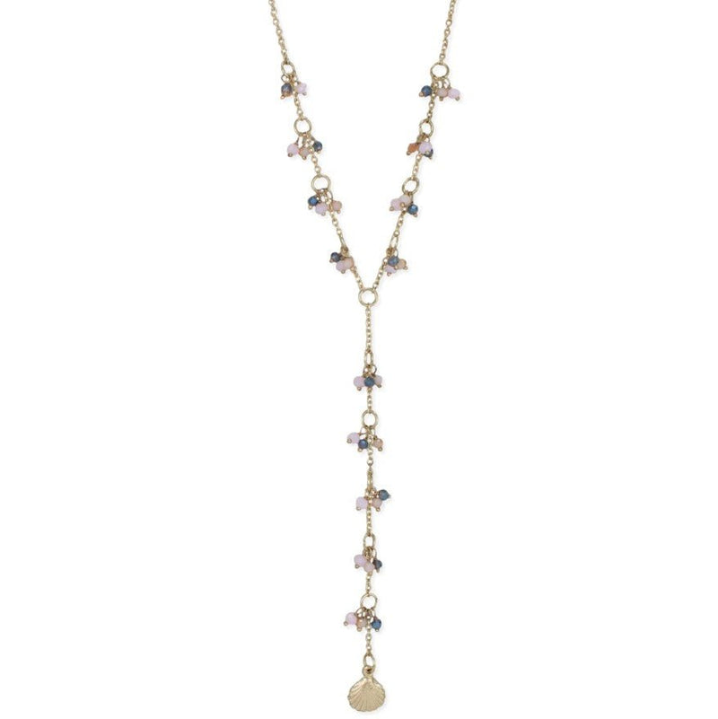 Ocean Drops Y Necklace - Leila Jewels