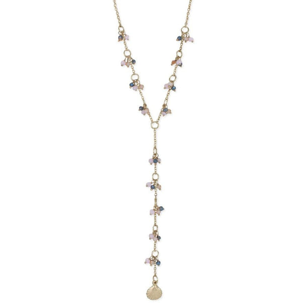 Ocean Drops Y Necklace - Leila Jewels