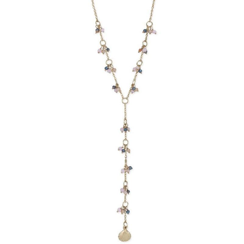 Ocean Drops Y Necklace - Leila Jewels