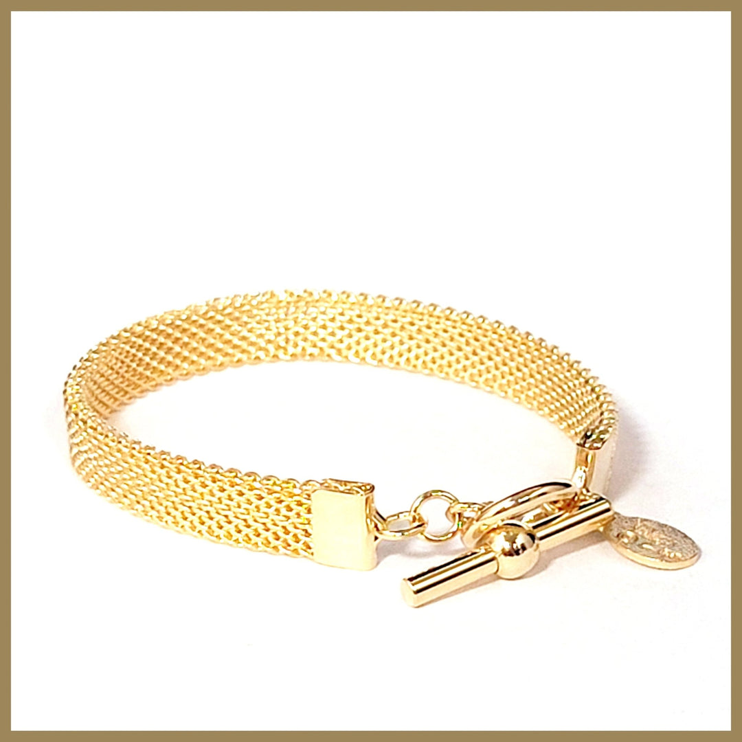 Slim Toggle Bracelet - Leila Jewels