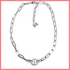 Pavé Mariner Link Necklace - Leila Jewels