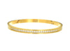Matte Half Eternity Bracelet - Leila Jewels