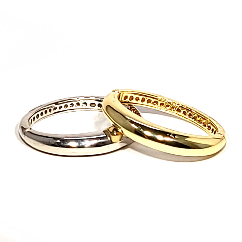 Shiny Oval Bangle