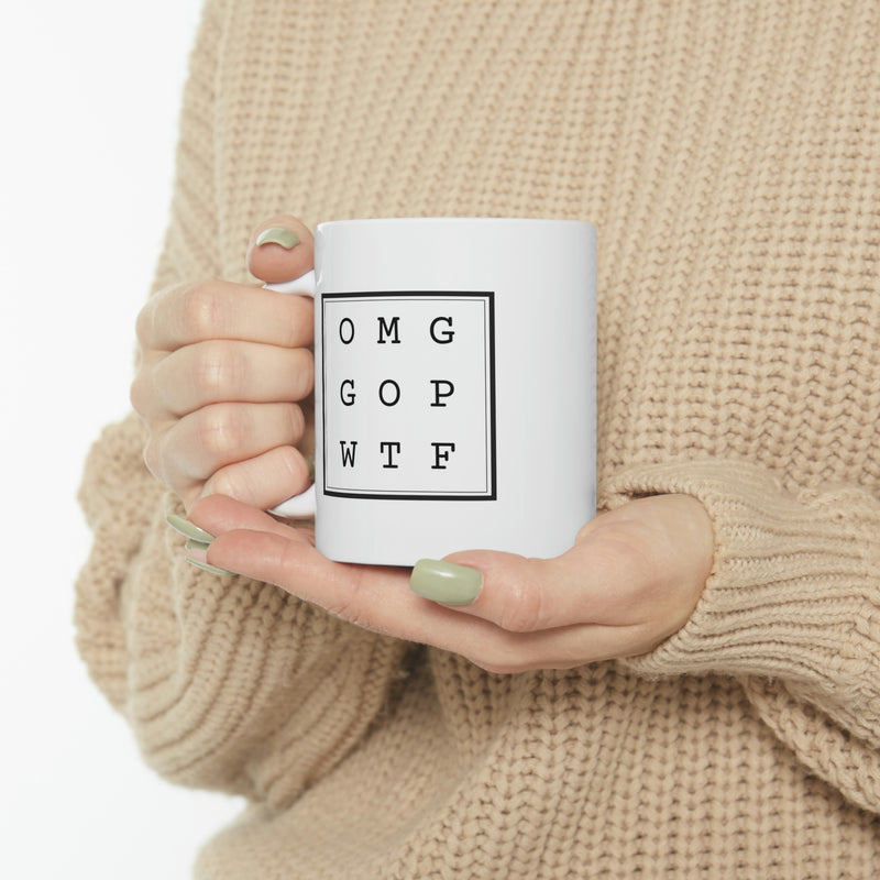 OMG GOP Ceramic Mug 11oz