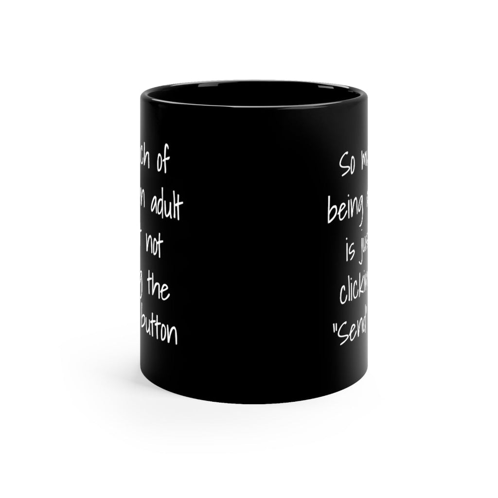 Black Coffee Mug - Adult - Leila Jewels