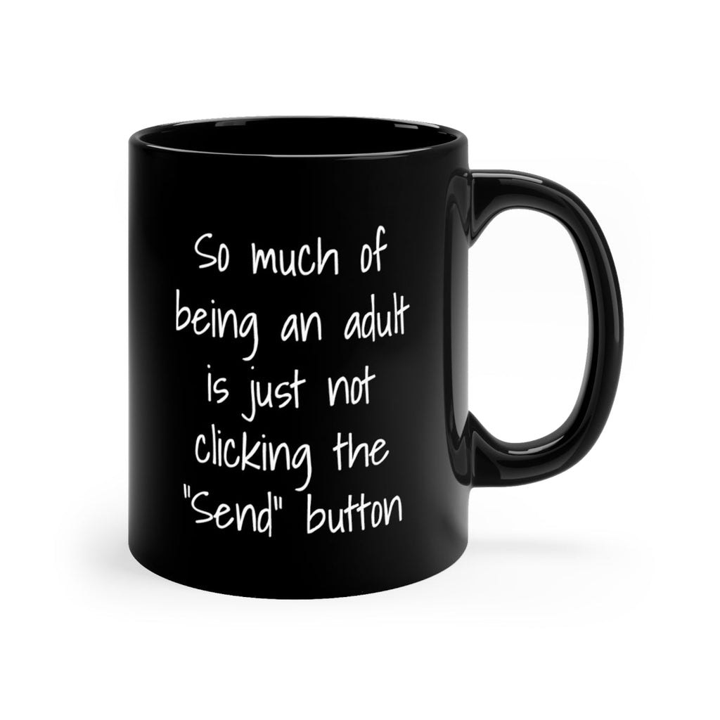 Black Coffee Mug - Adult - Leila Jewels