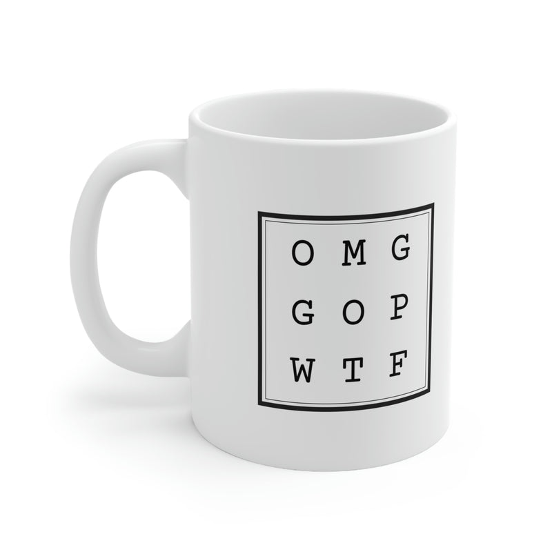 OMG GOP Ceramic Mug 11oz