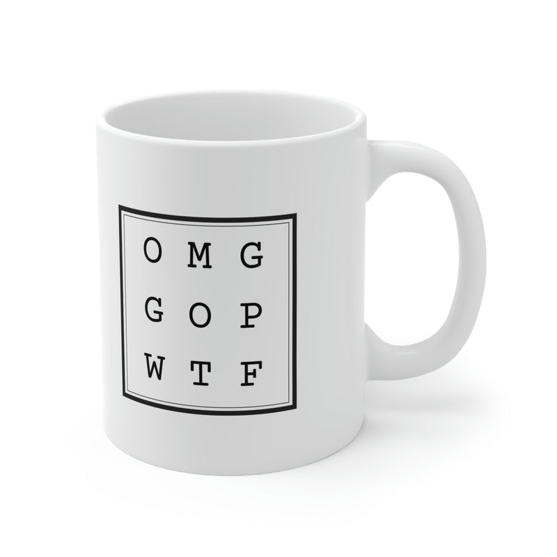 OMG GOP Ceramic Mug 11oz