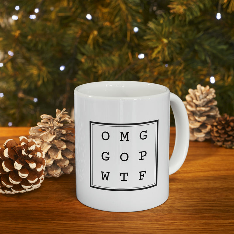 OMG GOP Ceramic Mug 11oz