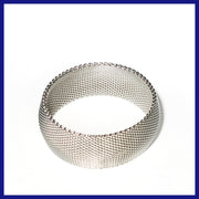 silver mesh bracelet leila jewels