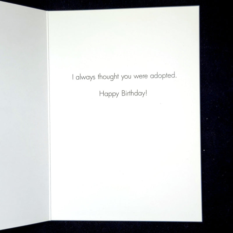adopted greeting card