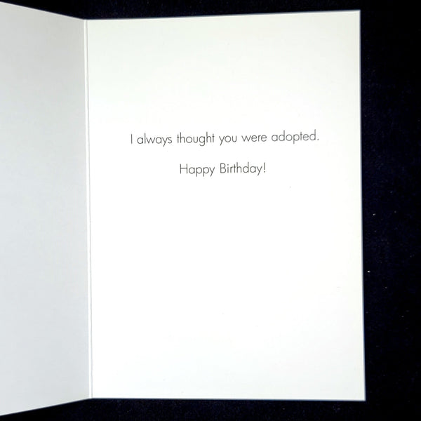 adopted greeting card