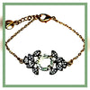 atelier mon green amethyst and zirconia bracelet