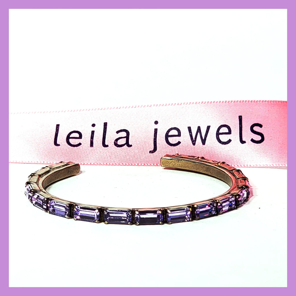 Baguette Cuff - Leila Jewels