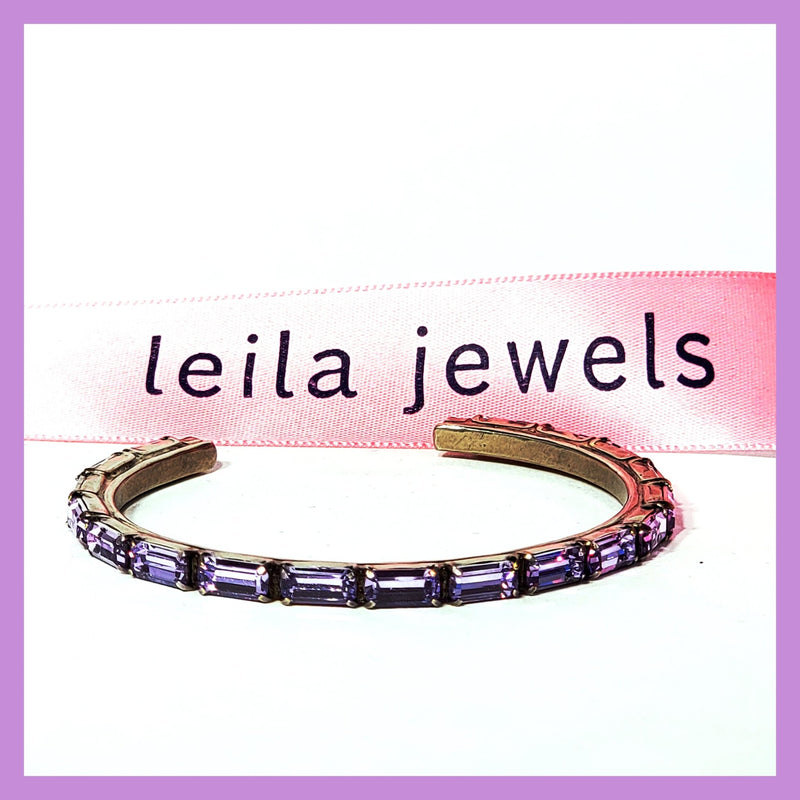 Baguette Cuff - Leila Jewels