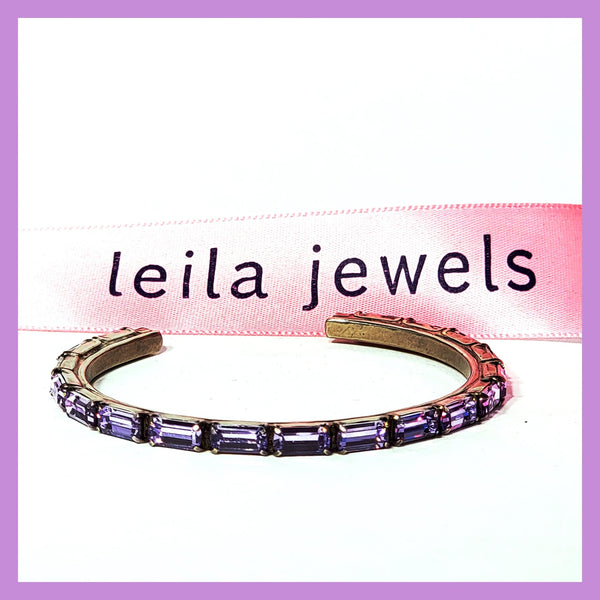 Baguette Cuff - Leila Jewels