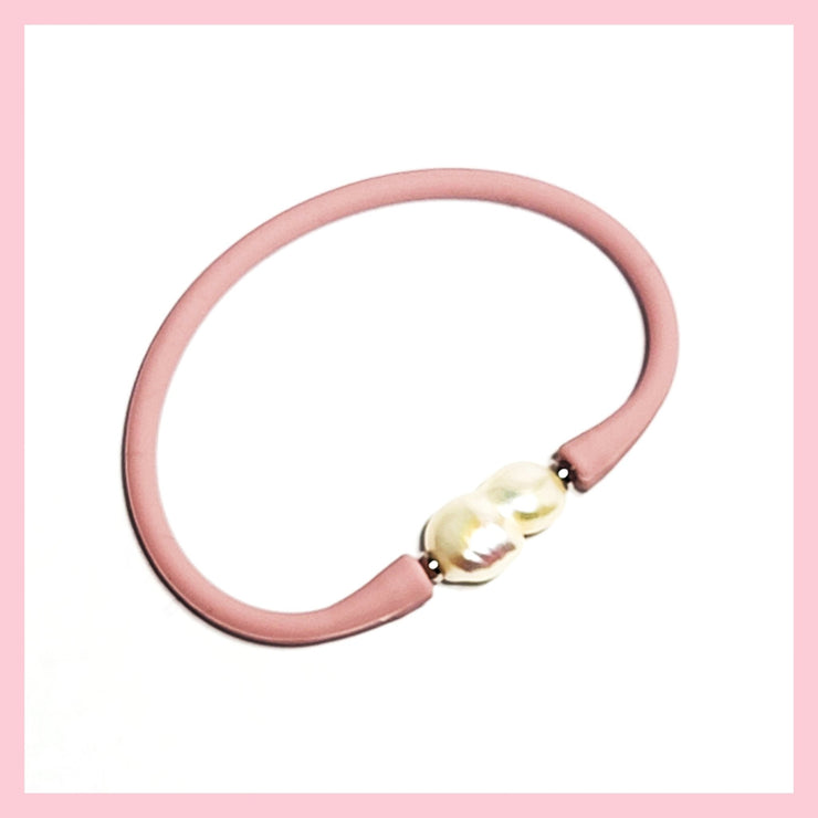 baroque pearl bracelet pink baroque