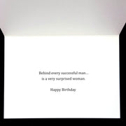 behind every man greeting card