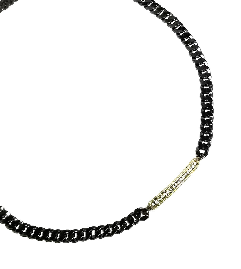 Crystal Bar Wrap Bracelet - Leila Jewels