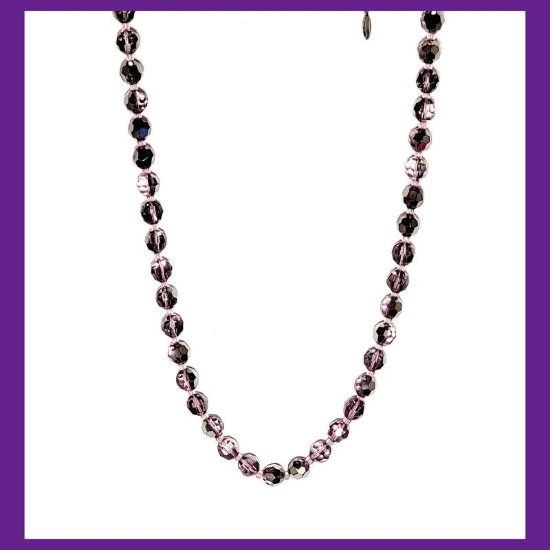 Crystal Bead Necklace - Leila Jewels