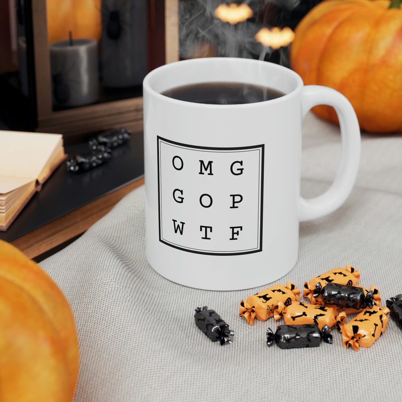 OMG GOP Ceramic Mug 11oz