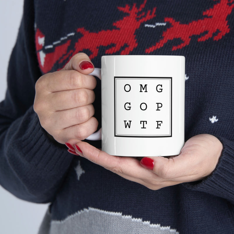 OMG GOP Ceramic Mug 11oz