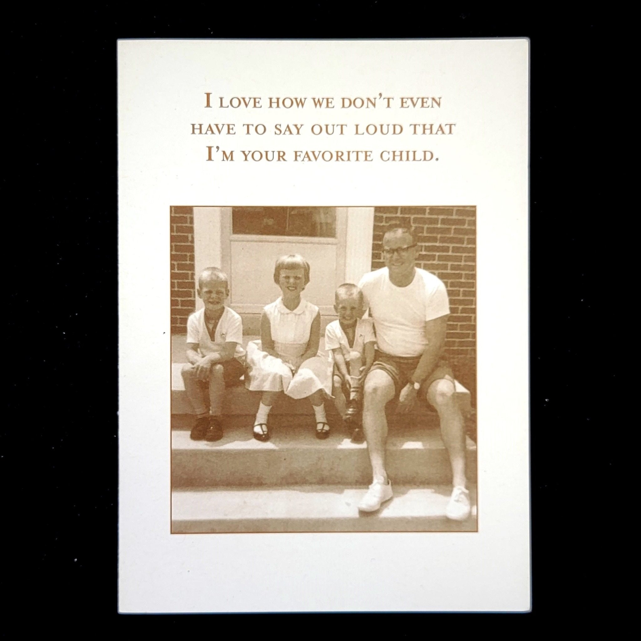 favorite child greeting card