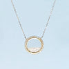 floating crystals necklace