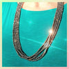 hematite and pyrite necklace
