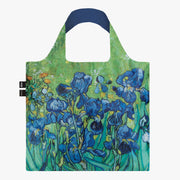 irises recycled tote bag