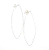 long v hoop earrings