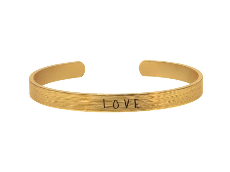 love cuff bracelet gold