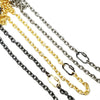 Matte Chain with Pavé Lock - Leila Jewels