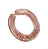 multi-strand chain necklace leila jewels
