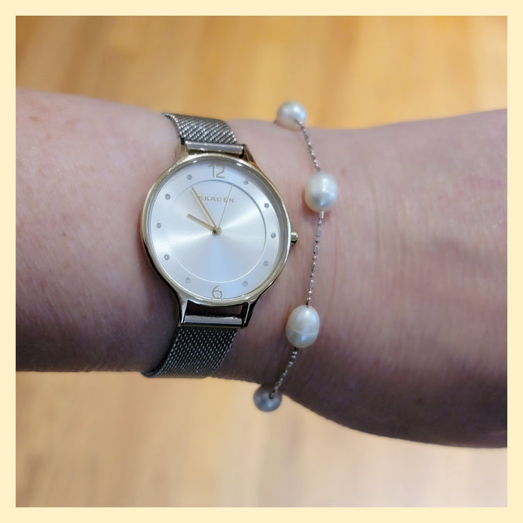 pearl station bracelet