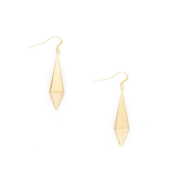 pendulum earrings gold