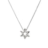 Butterfly Star of David Necklace - Leila Jewels