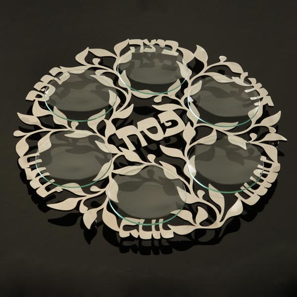 spring seder plate leila jewels