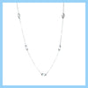 sterling link chain necklace silver